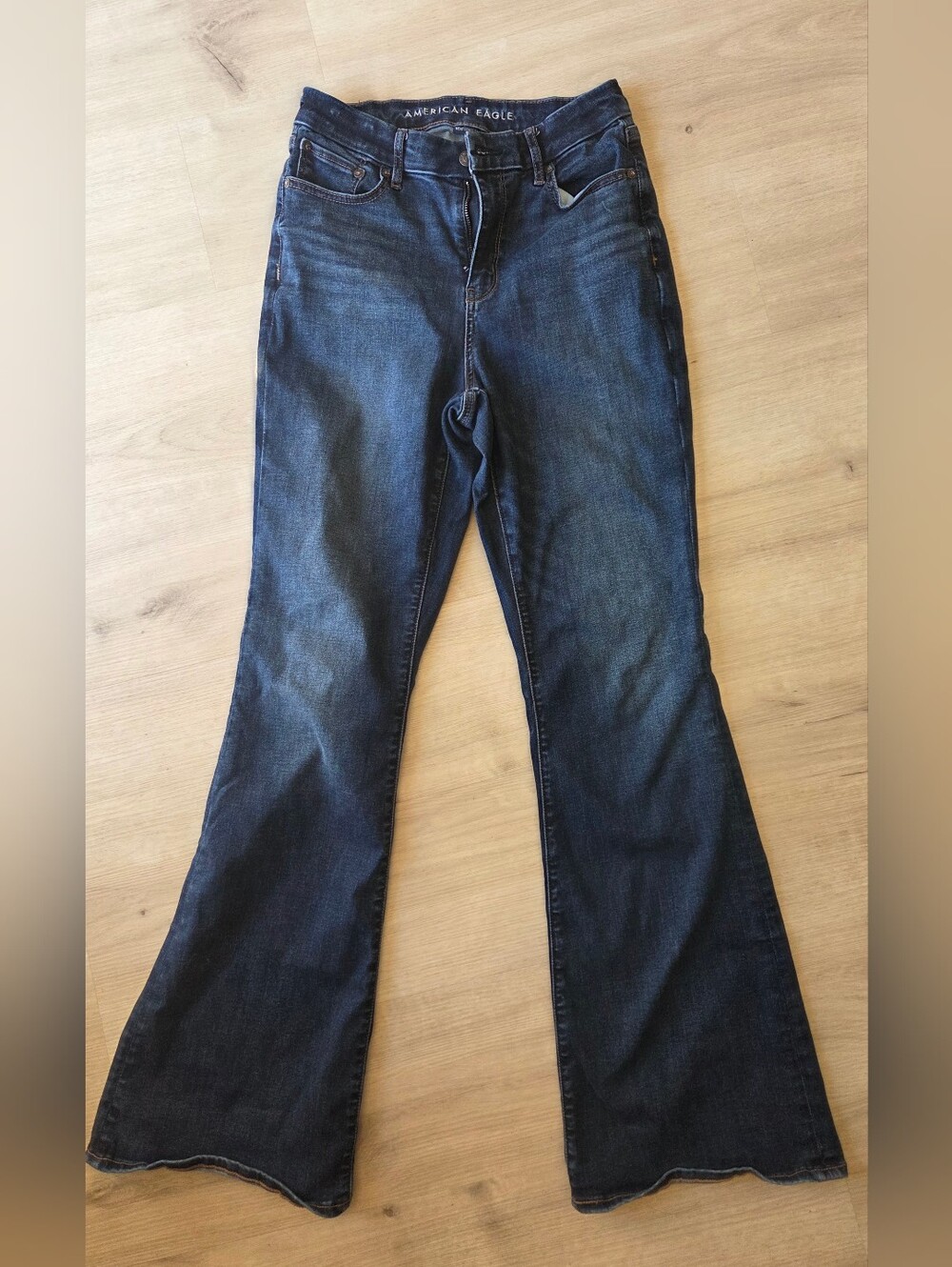 American Eagle Curvy Super High Flare